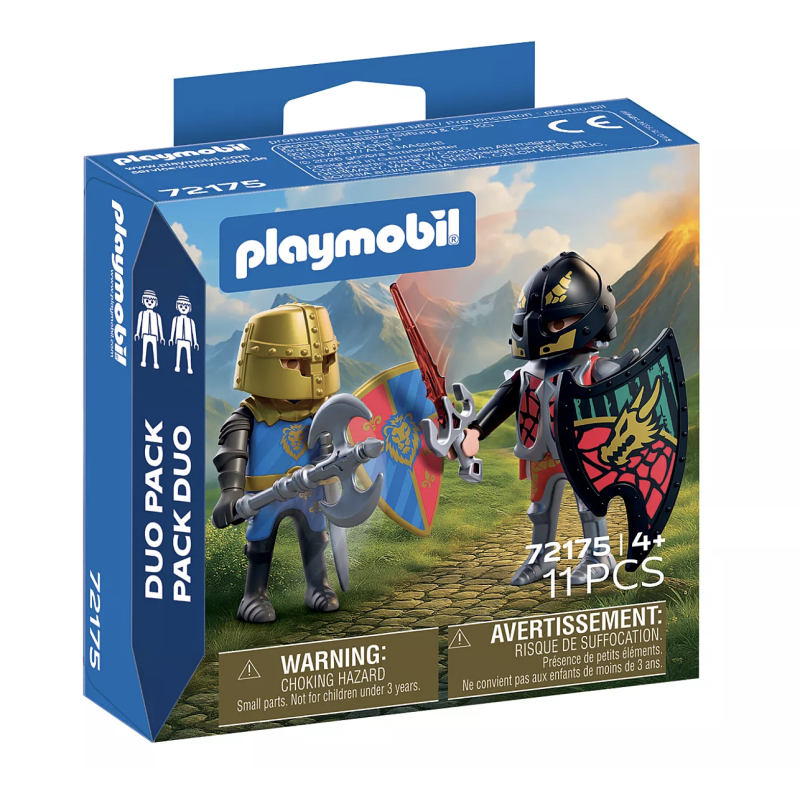PLAYMOBIL - DuoPack Duelo de cavaleiros 72175