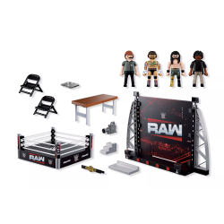 Playmobil WWE - RAW Ring Collectors Set 71956