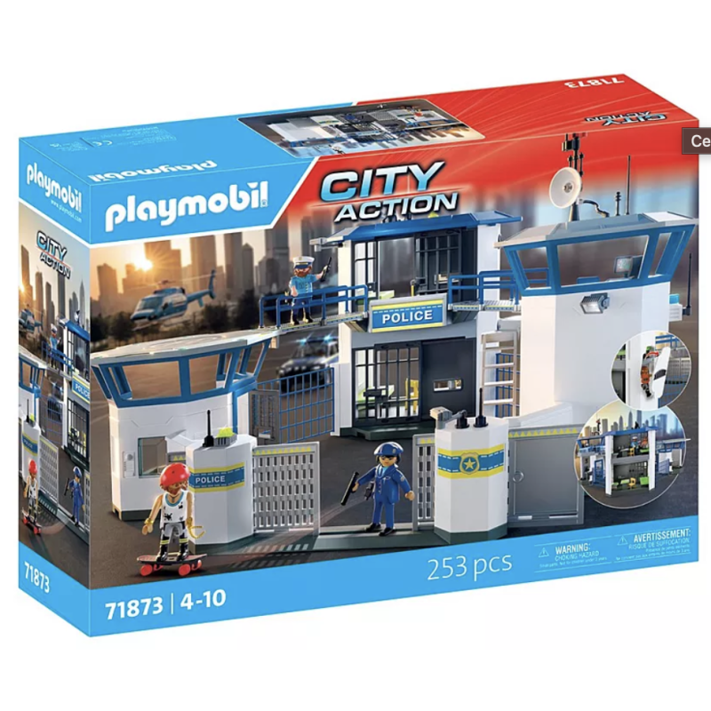 Playmobil CITY ACTION - Central da polícia 71873