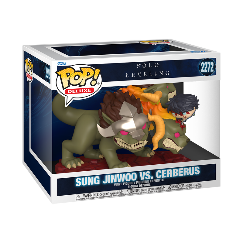 Funko POP! Solo Leveling - Deluxe Sung Jinwoo vs. Cerberus 2272