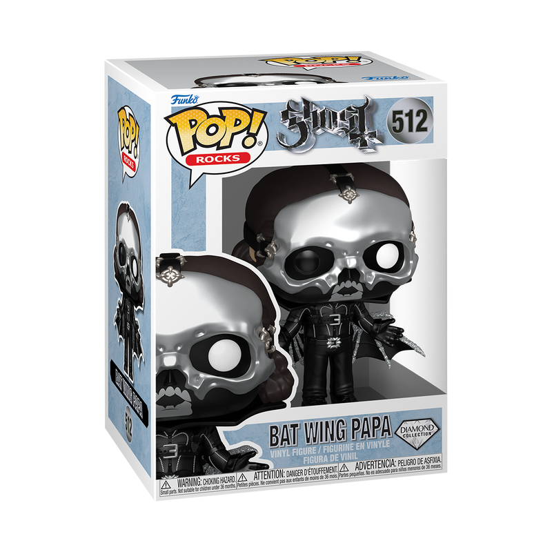 FUNKO POP!  Rocks: Ghost - Bat Wing Papa (Diamond) 512
