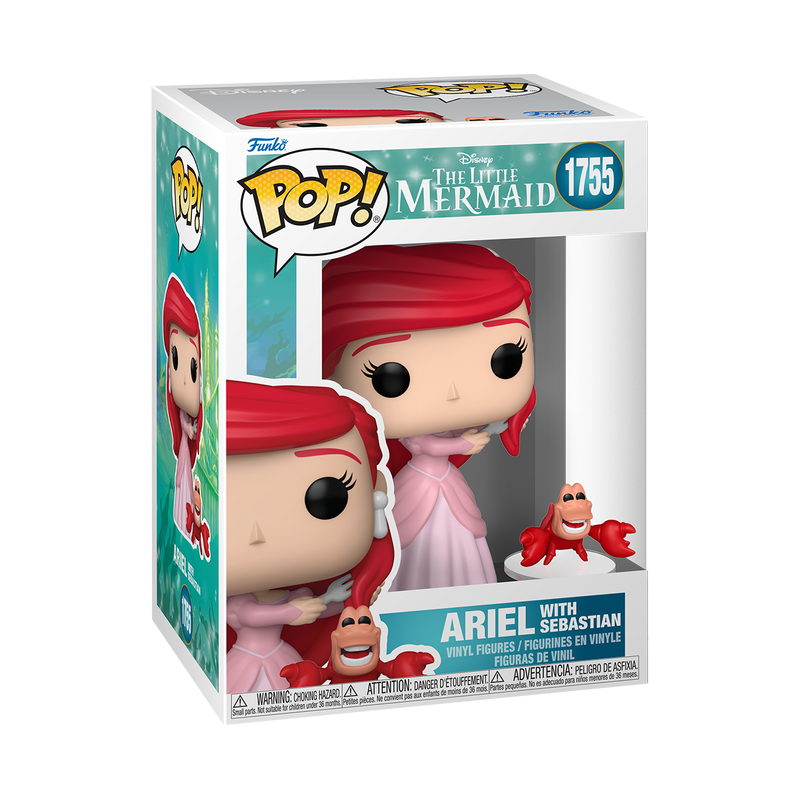 Funko POP! Disney: & Buddy Ariel with Sebastian 1755