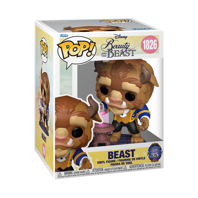 Funko POP! Disney: Beast with Enchanted Rose 1826