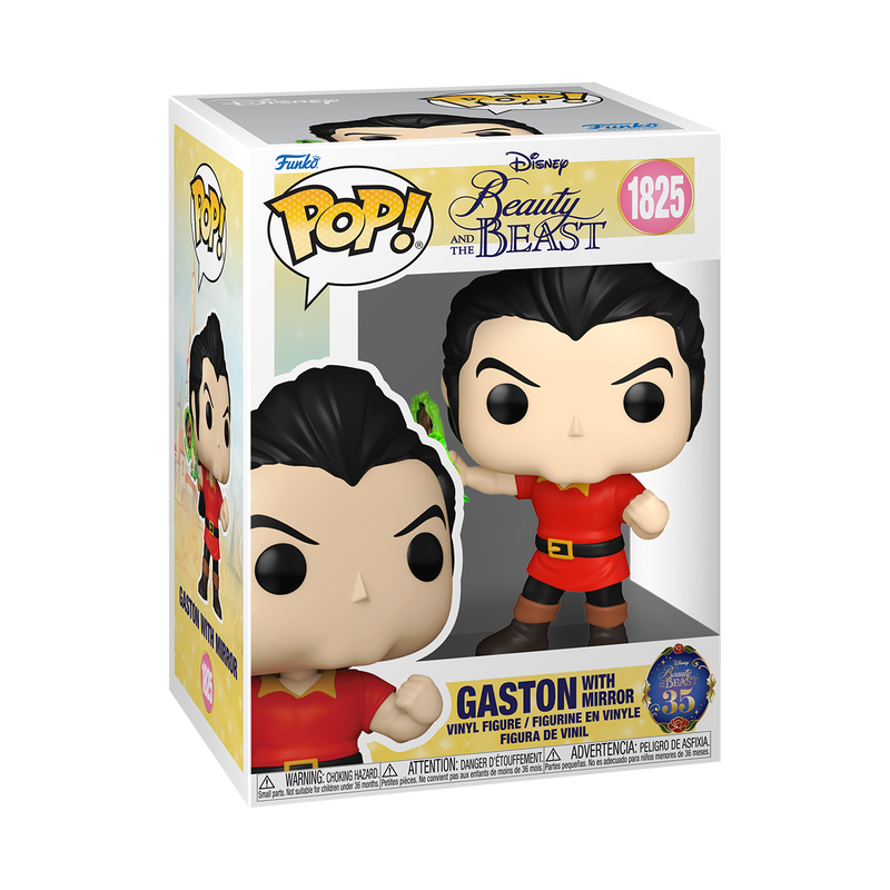 Funko POP! Disney - Beauty and the beast: Gaston with Mirror 1825