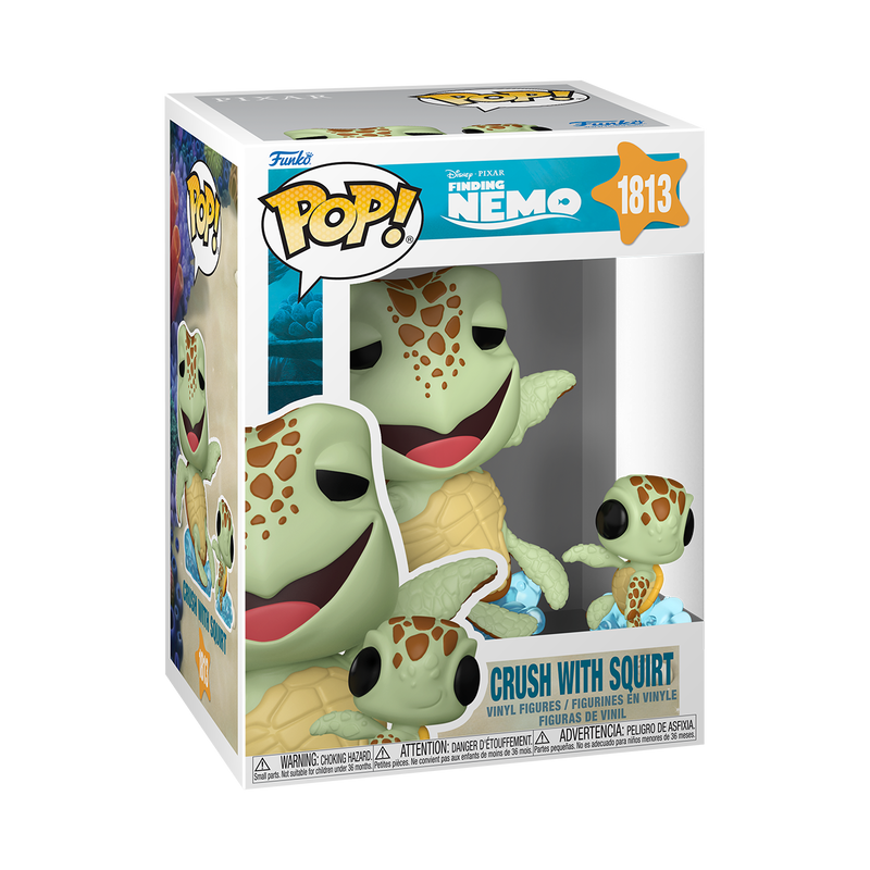 FUNKO POP! Pixar: Finding Nemo - Buddy Crush with Squirt 1813