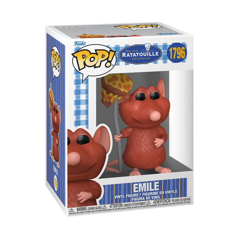 Funko POP! Disney: Ratatouille: Emile with Mushroom 1796