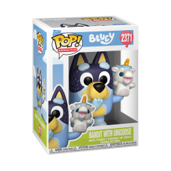 Funko POP! BLUEY: Bandit with Unicorse 2371