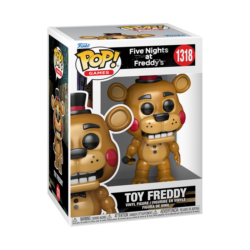 Funko POP! Games: Five Night's At Freddy's - Toy Freddy 1318