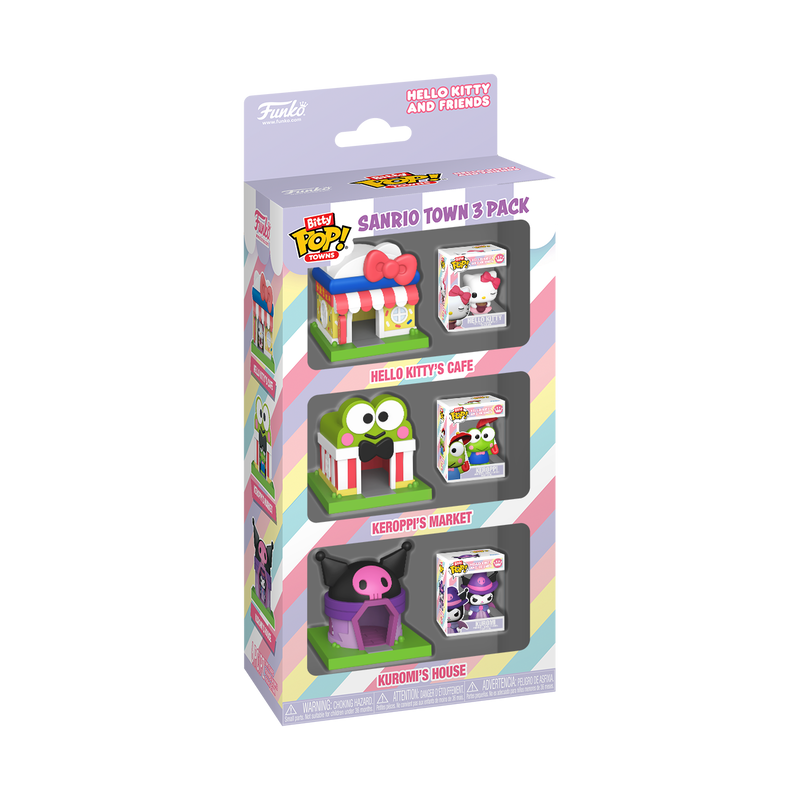 FUNKO Bitty POP! Towns Sanrio Town 3-Pack