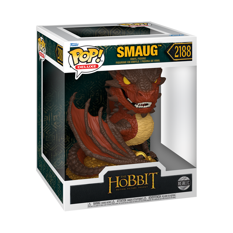 Funko POP! Deluxe  Movies: The Hobbit S2- Smaug (Metallic) 2188