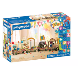 Playmobil - Gift-Set  Comboio de aniversário 72184