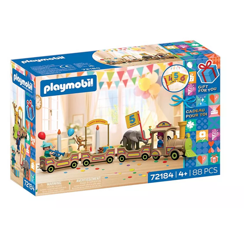 Playmobil - Gift-Set  Comboio de aniversário 72184