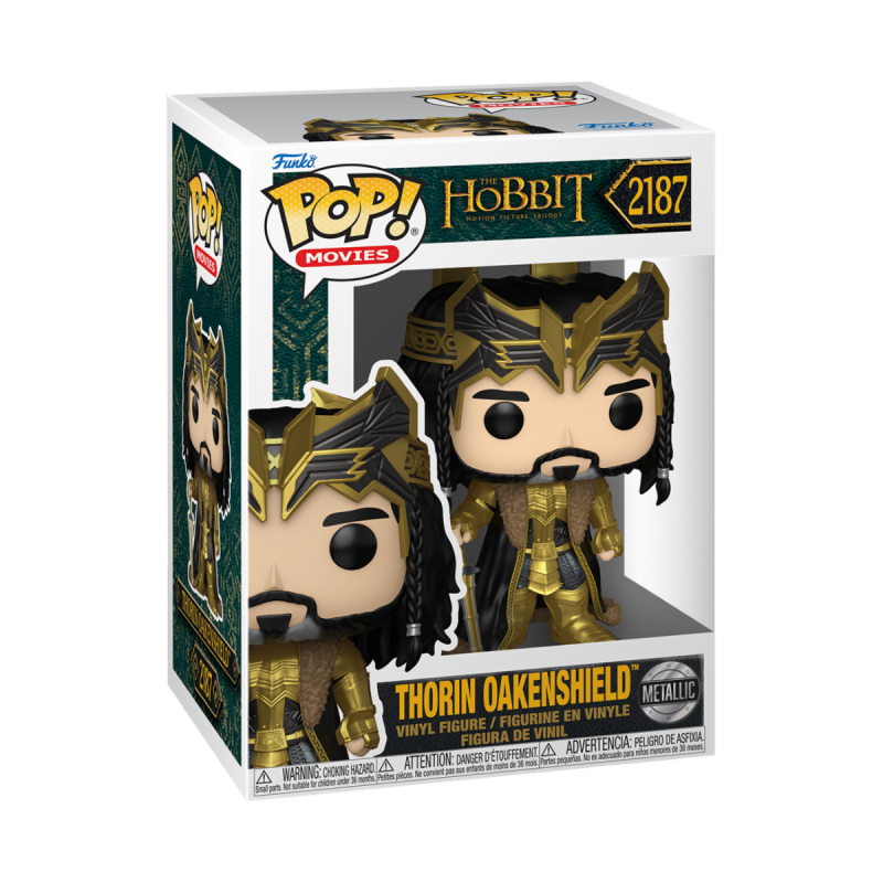Funko POP! Movies:The Hobbit S2- Thorin (Metallic) 2187