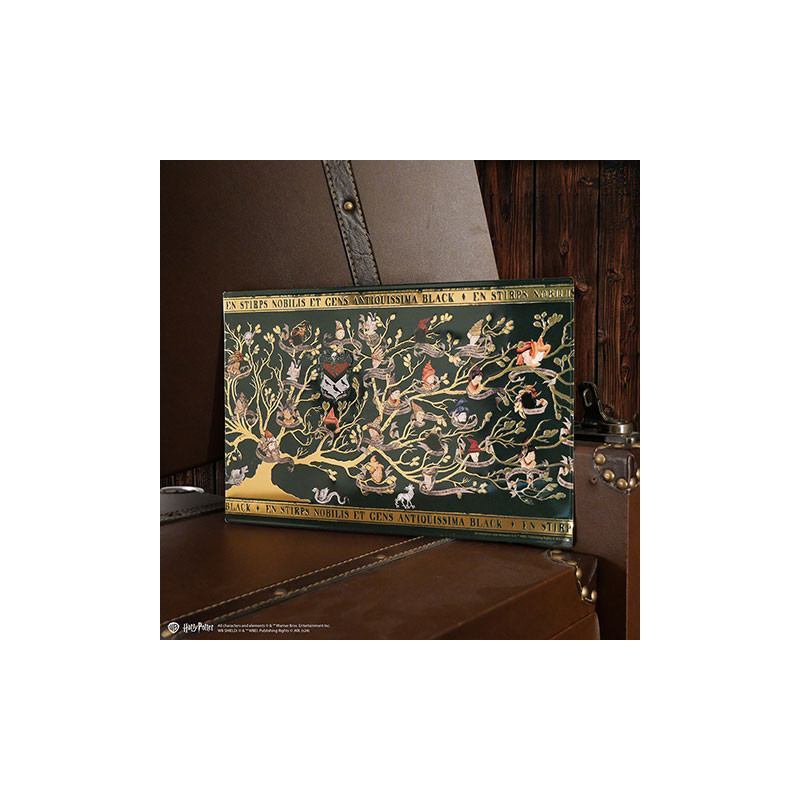 Harry Potter - Black Family - Placa Decorativa Redonda em Alumínio