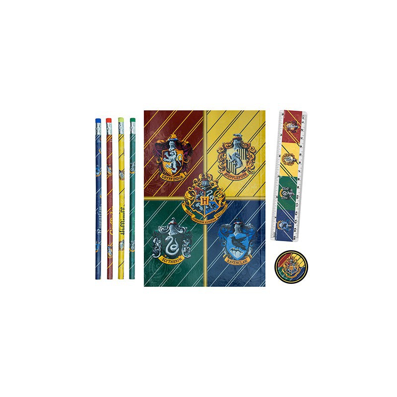 Hogwarts House Stationery set