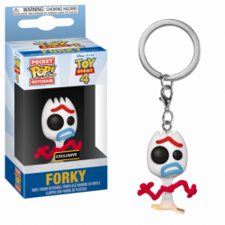 Funko POP Keychain: Toy Story 4 - Forky (new expression)