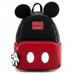 LOUNGEFLY X DISNEY MICKEY MOUSE QUILTED MINI MOCHILA