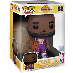 Funko POP! POP NBA: Lakers - 10' LeBron James(Purple Jersey)