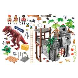 Playmobil: Dinossauros - Acampamento Base com T-Rex 9429