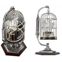 Miniature Hedwig and Cage