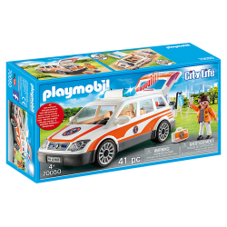 Playmobil Carro Médico de Emergência com luz e som
