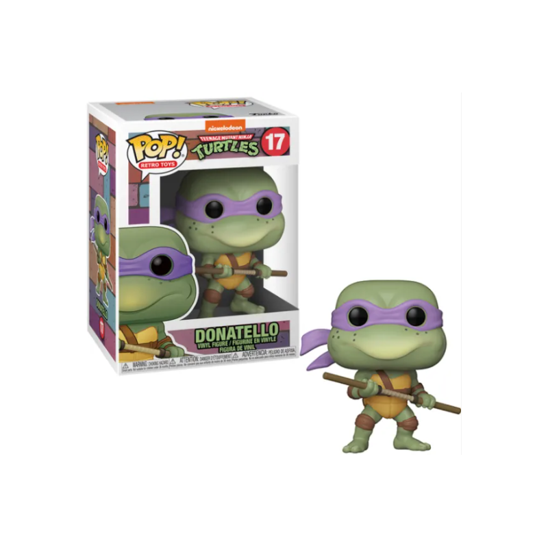 Funko Pop! Retro Toys: Tartarugas Ninja Mutantes - Donatello 17