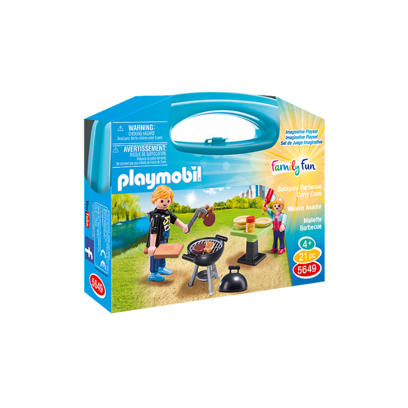 Playmobil: Family Fun - Maleta Grelha 5649