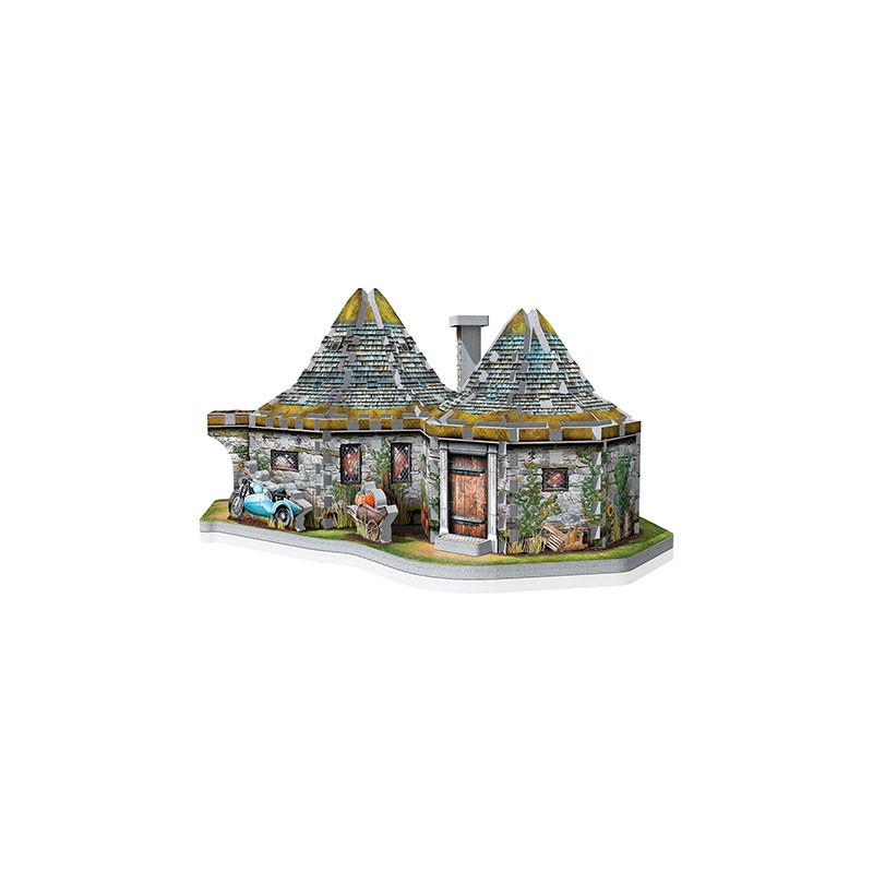Wrebbit 3D Puzzle Harry Potter Hagrid’s Hut Cabana do Hagrid