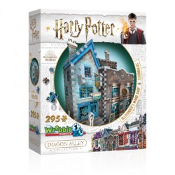 Wrebbit 3D Puzzle - Harry Potter - HARRY POTTER – DIAGON ALLEY COLLECTION Ollivander’s Wand Shop™ and Scribbulus™
