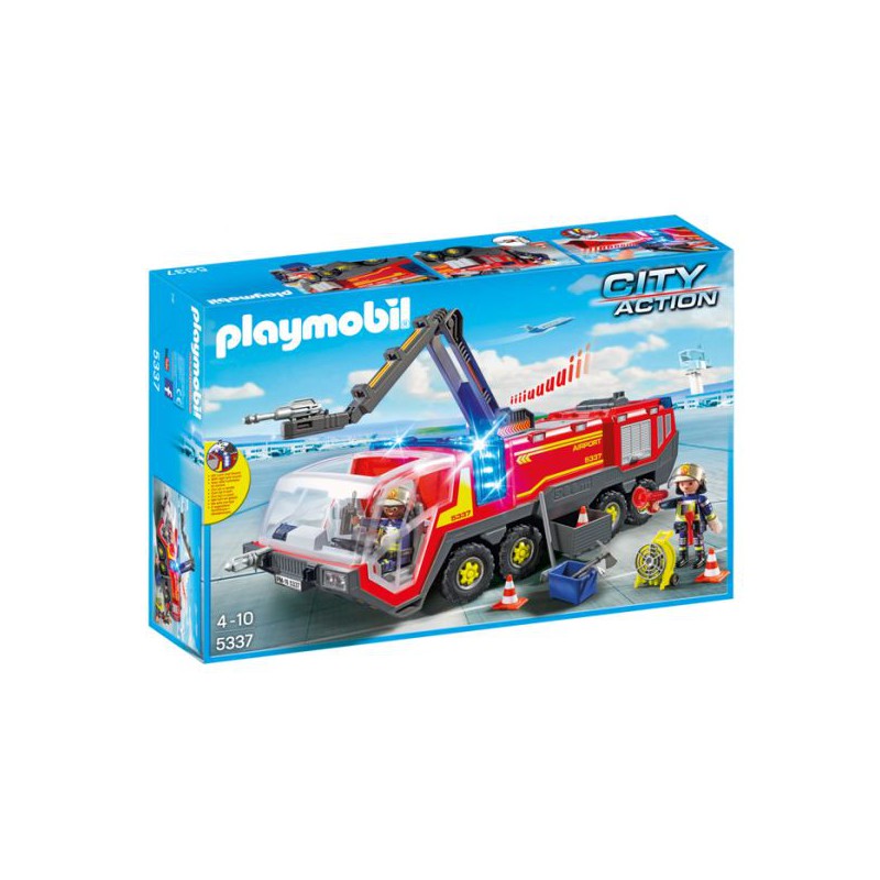 Playmobil City Action - Camião de Bombeiros do Aeroporto - 5337