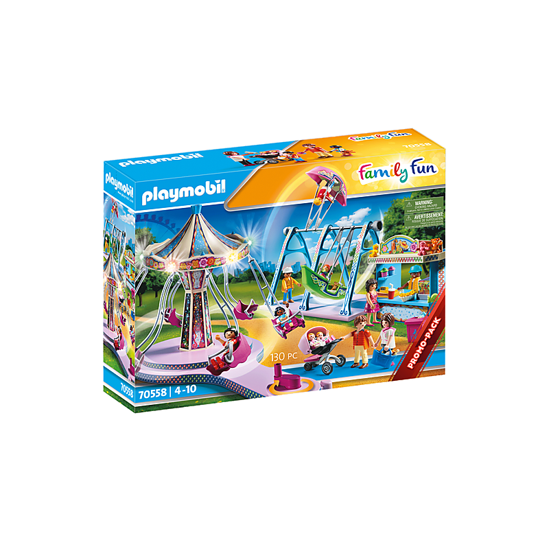 Playmobil: Family Fun - Grande Parque de diversão 70558