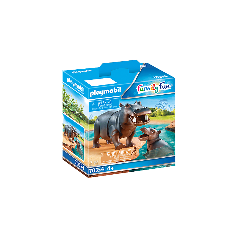 Playmobil - Hipopótamo bebé  70354