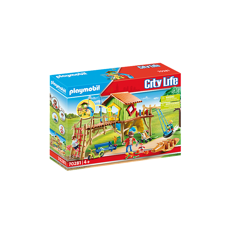 Playmobil -  City Life - Parque Infantil de Aventura 70281