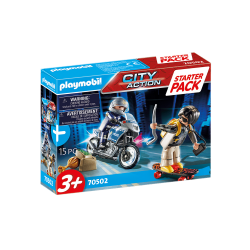 Playmobil - City Action Starter Pack Polícia - set adicional 70502