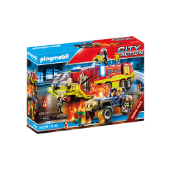 Playmobil: City Action - Operação de Resgate com Camião dos Bombeiros 70557