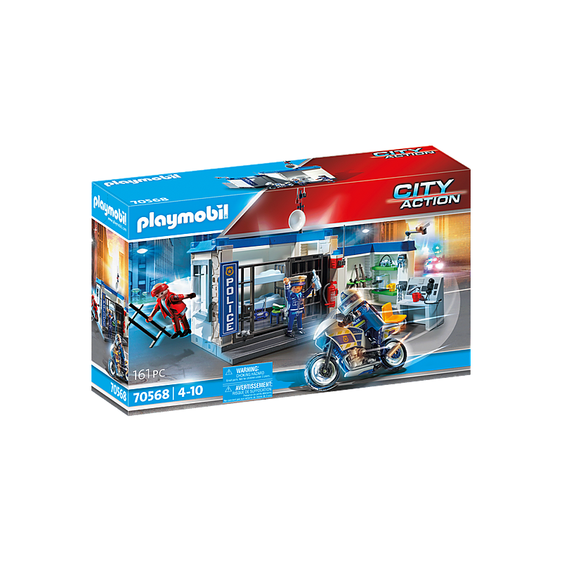 Playmobil: City Action - Polícia Fugir da prisão 70568