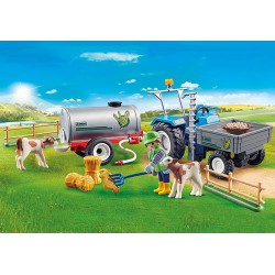 Playmobil: Country - Trator de Carga com Tanque 70367