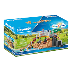 Playmobil - Family Fun -Recinto exterior para os Leões 70343