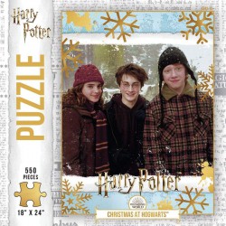 Puzzle Harry Potter - Natal em Hogwarts -550 Peças