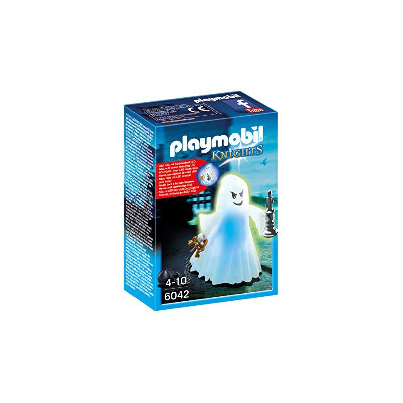 Playmobil: Cavaleiros - Fantasma do Castelo com Led Multicolor 6042