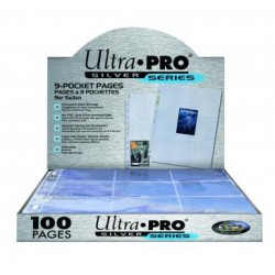 Ultra Pro: Folhas protetoras - Silver 9 bolsas