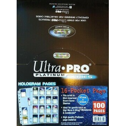 Ultra Pro: Folhas protetoras - Platinum 16 bolsas