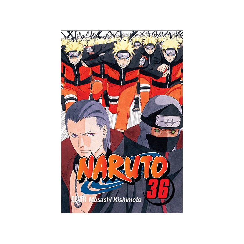 Livro Mangá : Naruto - n.º 36 - Esquadrão 10