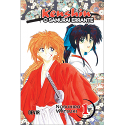 Livro Mangá - Kenshin, o Samurai Errante N.º 1