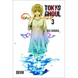 Livro Mangá : Tokyo Ghoul - n.º 3