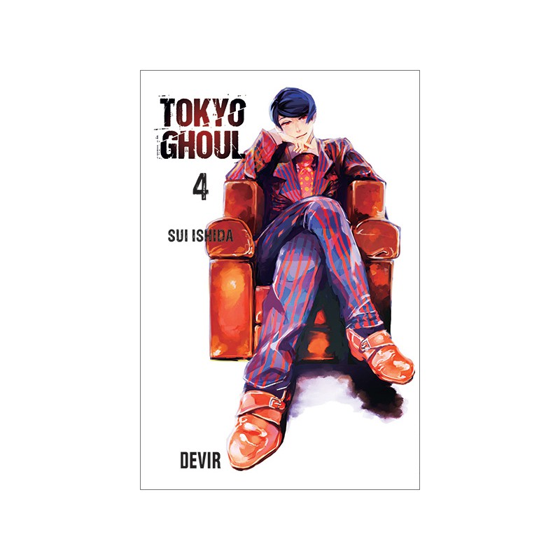 Livro Mangá : Tokyo Ghoul - n.º 4