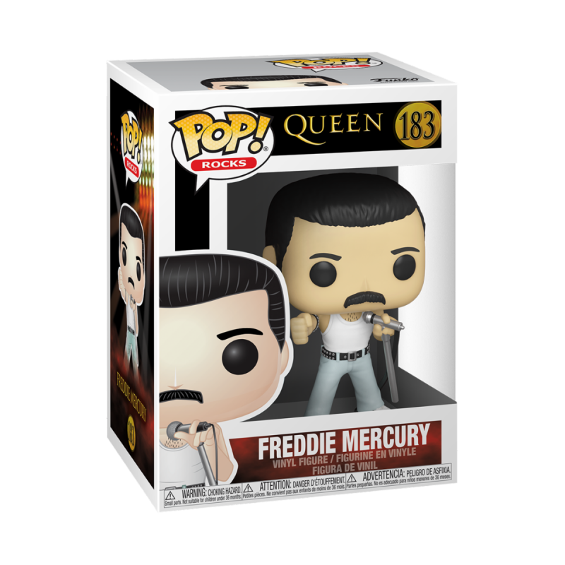 Funko POP! Queen - Freddie Mercury Radio Gaga 1985 - 183