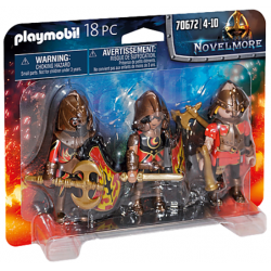 Playmobil: Novelmore - Set de 3 Bandidos de Burnham 70672