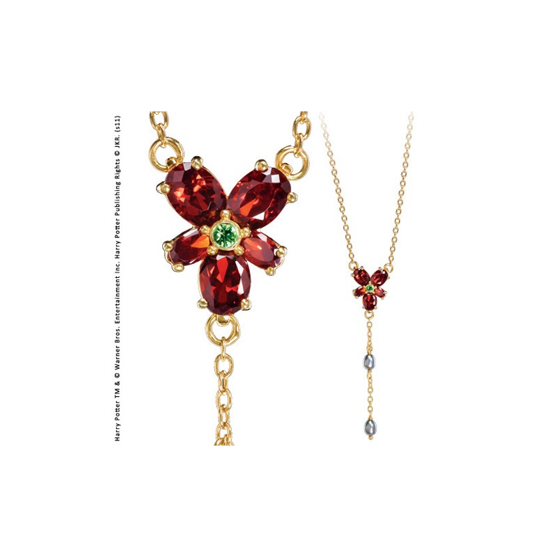 Harry Potter: Hermione’s Red Crystal Necklace