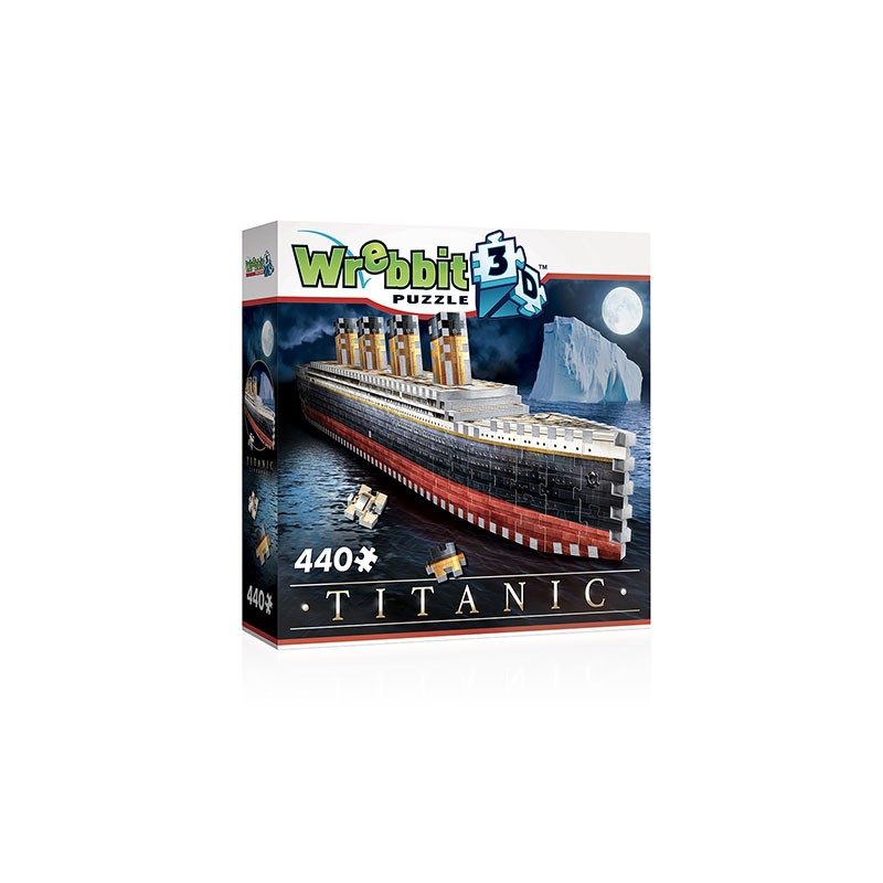 Wrebbit -Titanic - puzzle 3D